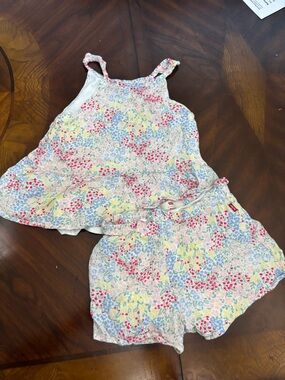 Girls Floral Two-Piece Tank & Shorts Set - Levi's